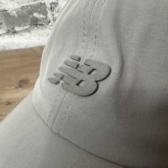 NWT New Balance Unisex 6 Panel Performance Cap V2 Hat One Size (Slate)(LAH51002) - Picture 10 of 12